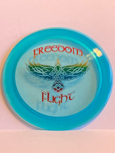 Dynamic Discs Lucid Ice Sheriff W/ “Celtic Bird” Stamp